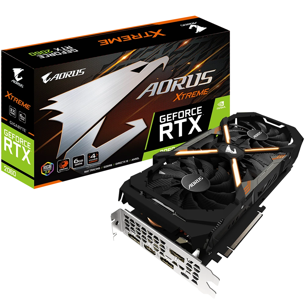 Gigabyte AORUS GeForce RTX 2060 XTREME 6G  (Rev. 1.0)
